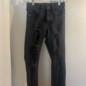 Aeroptale black skinny jeans